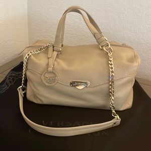 Beautiful Versace Collection beige handbag